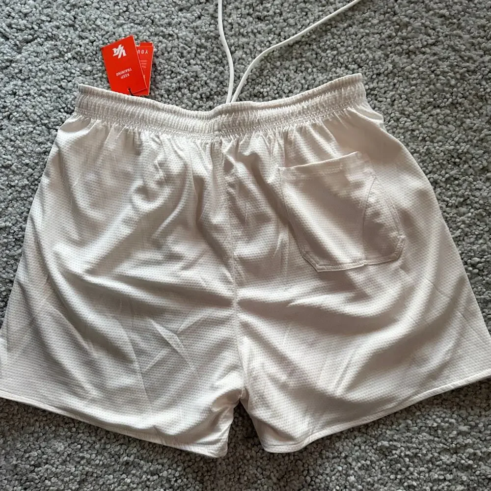 Men's YoungLA ReversibleOneShortsTwoWearsMeshShorts, XL, NWT, OnFire - Picture 2 of 6
